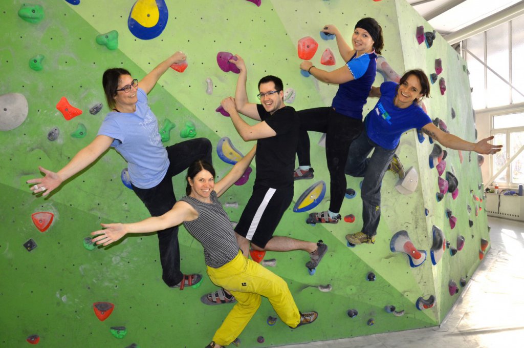 Bouldern mit MS - Workshop Kletterwerkstatt in der Boulderwelt München Ost