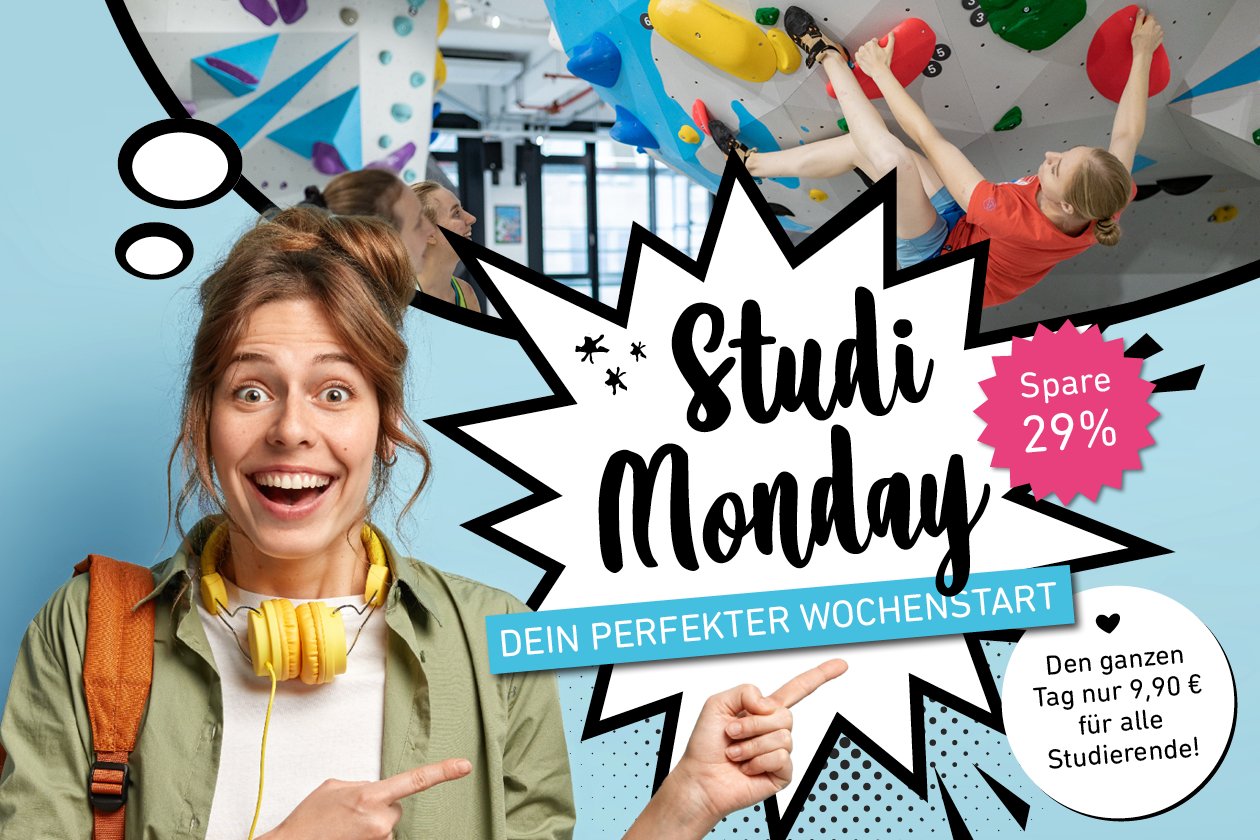 Jeden Montag: Nur 9,90 € für alle Studierende!